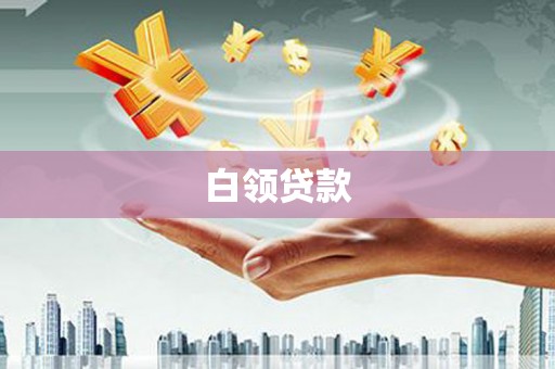 辰溪白领贷款