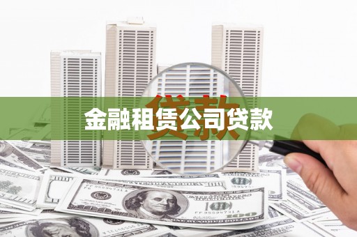 辰溪金融租赁公司贷款
