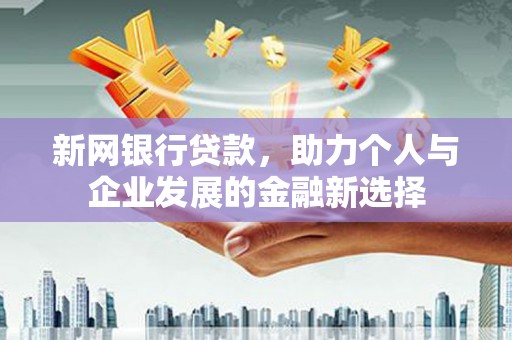 辰溪新网银行贷款，助力个人与企业发展的金融新选择