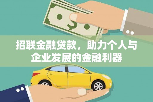 辰溪招联金融贷款，助力个人与企业发展的金融利器