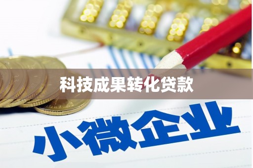 辰溪科技成果转化贷款