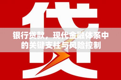 辰溪银行贷款，现代金融体系中的关键支柱与风险控制