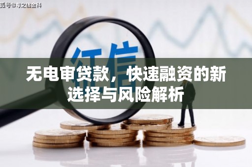 辰溪无电审贷款，快速融资的新选择与风险解析