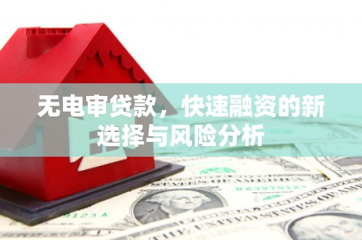 辰溪无电审贷款，快速融资的新选择与风险分析