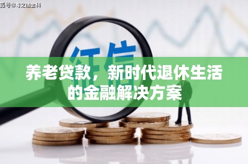 辰溪养老贷款，新时代退休生活的金融解决方案