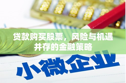 辰溪贷款购买股票，风险与机遇并存的金融策略