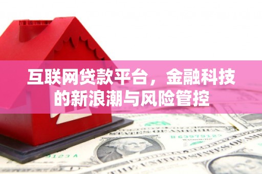 辰溪互联网贷款平台，金融科技的新浪潮与风险管控